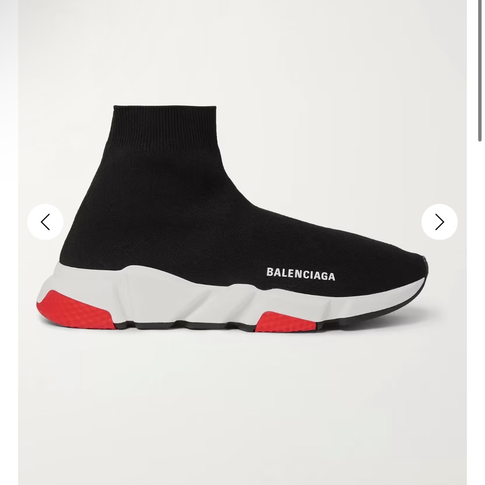 Speed Sock Stretch-Knit Slip-On Sneakers